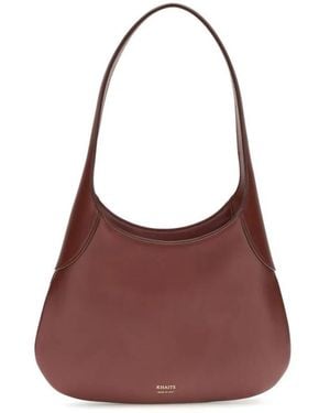 KHAITE Shoulder Bags - Marrón