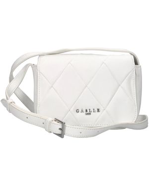 Gaelle Paris Cross Body Bags - White