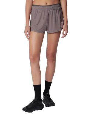 Satisfy Running Shorts - Marrón