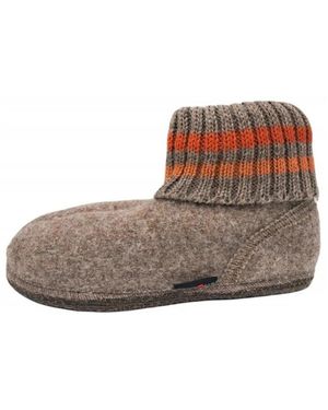 Haflinger Slippers - Bruin