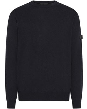 Peuterey New Marlon Nc Rundhals-Strickpullover - Blau