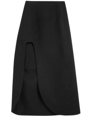 Jil Sander Midi Skirts - Nero