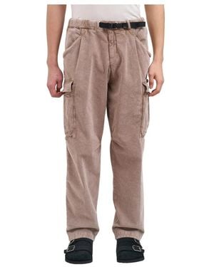 White Sand Katoen Stretch Broeken - Naturel