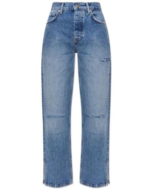 Anine Bing Straight Jeans - Azul