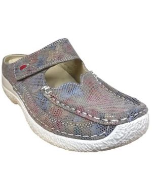 Wolky Schoenen ,Veelkleurig ,Wol - Grijs