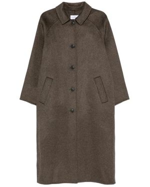 The Dynamis Studio Single-Breasted Coats - Marrón