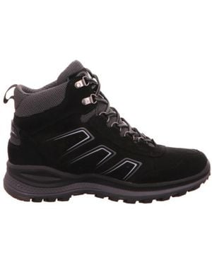 Mephisto Casual Veterschoenen Voor - Zwart
