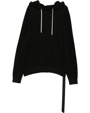 Rick Owens Hoodies & Sweatvesten ,Zwart ,Oversized Hoodie