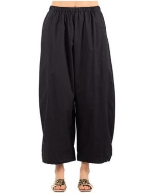 Pinko Wide Trousers - Nero