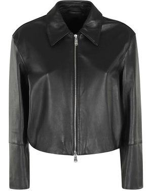 Dondup Leather Jackets - Black