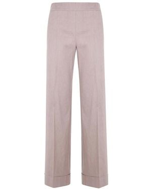 D.exterior Wide Trousers - Marrón