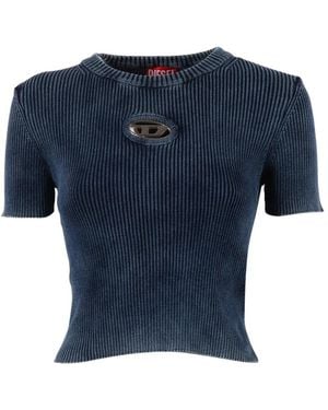 DIESEL Truien & Vesten ,Blauw ,T-Shirts