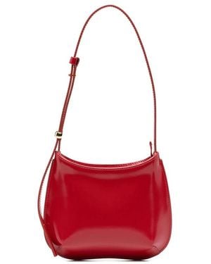 Jacquemus The Small Bisou Top-Zip Shoulder Bag - Red