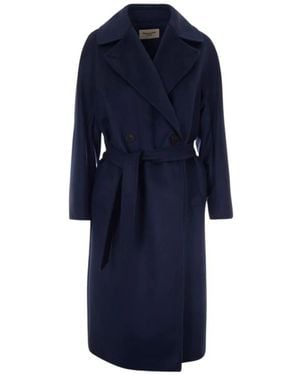 Weekend by Maxmara Belted Coats - Blau