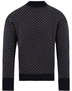Drumohr Biscottino Cashmere Turtleneck Sweater - Blauw