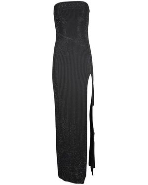 Twentyfourhaitch Gowns - Black