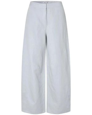 Samsøe & Samsøe Wide Trousers - Blu