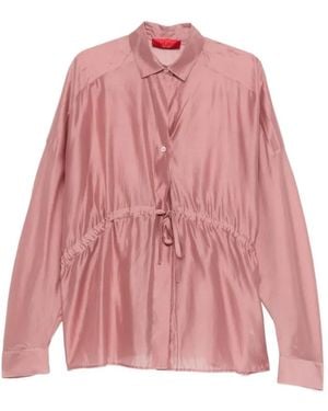 Thelatest Overhemden ,Roze ,4021 T0161 Blouse