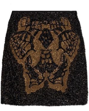 AllSaints Short Skirts - Noir