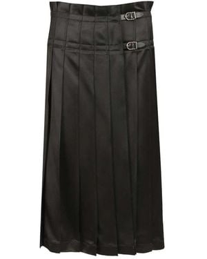 DURAZZI MILANO Midi Skirts - Black