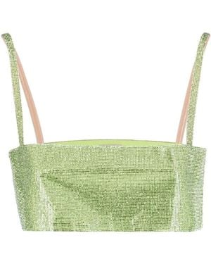 Nue Sleeveless Tops - Green