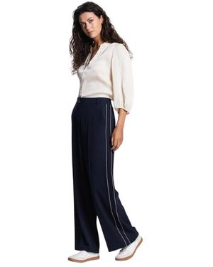 Jansen Amsterdam Wide Trousers - Azul
