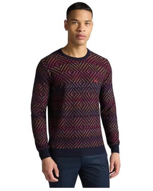 Harmont & Blaine Round-Neck Knitwear - Purple