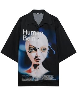 Gcds Short Sleeve Shirts - Nero