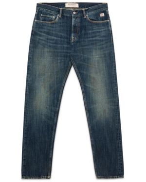 Roy Rogers Jeans ,Blauw ,Denim Gebruikte Denim Jeans