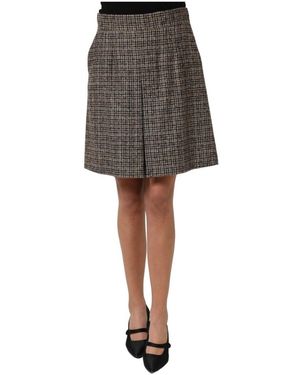 Dolce & Gabbana Short Skirts - Grey