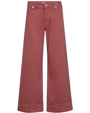 Mos Mosh Wide Jeans - Rosso