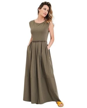 Alpha Studio Maxi Dresses - Natural