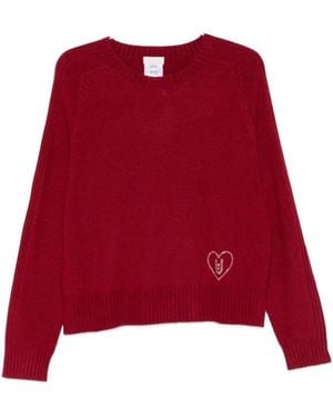 Liu Jo Round-Neck Knitwear - Rouge