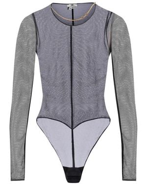 Elisabetta Franchi Body - Grijs