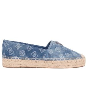 Guess Jolandon Plateau-Espadrilles - Blau