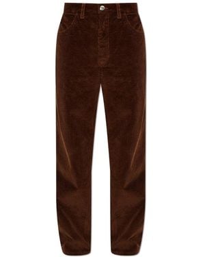 Marni Straight Trousers - Marrone