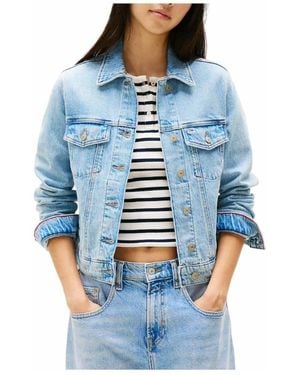 Tommy Hilfiger Denim Jackets - Blue