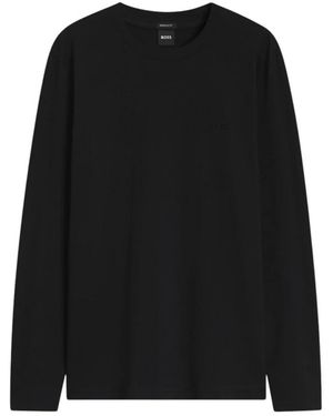 BOSS Round-Neck Knitwear - Noir