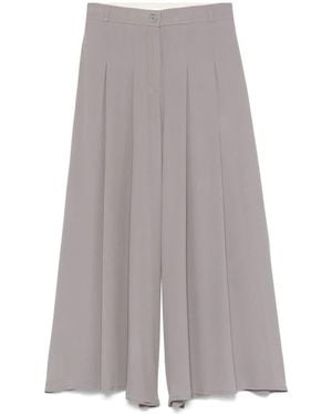 Semicouture Weite Hosen - Grau