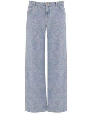 Just Cavalli Wide Jeans - Azul