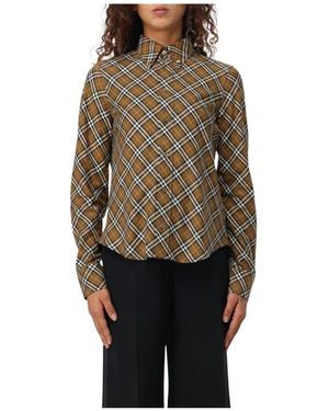 Burberry Shirts - Brown