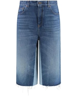 Chloé Denim Shorts - Blu