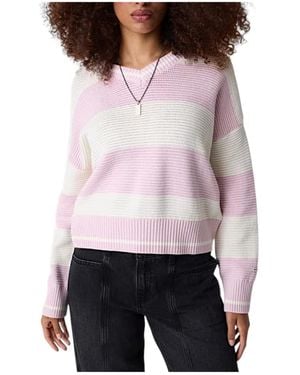 Guess Truien & Vesten ,Roze ,Ronde Hals Gebreid