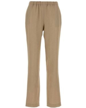 Loulou de Saison Wide Trousers - Natural