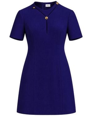 Versace Kurze Kleider - Blau