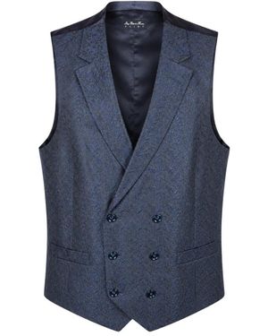 Luigi Bianchi Suit Vests - Azul
