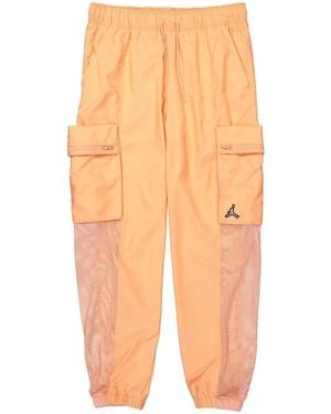 Nike Fitness ,Veelkleurig ,Polyester Essentials Utility Pant - Oranje