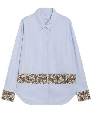Dries Van Noten Cheers Shirt - Blau