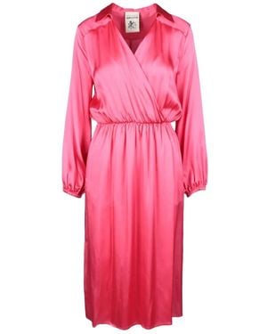 Semicouture Midi Dresses - Pink