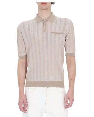 Ballantyne Polo Shirts - Natural